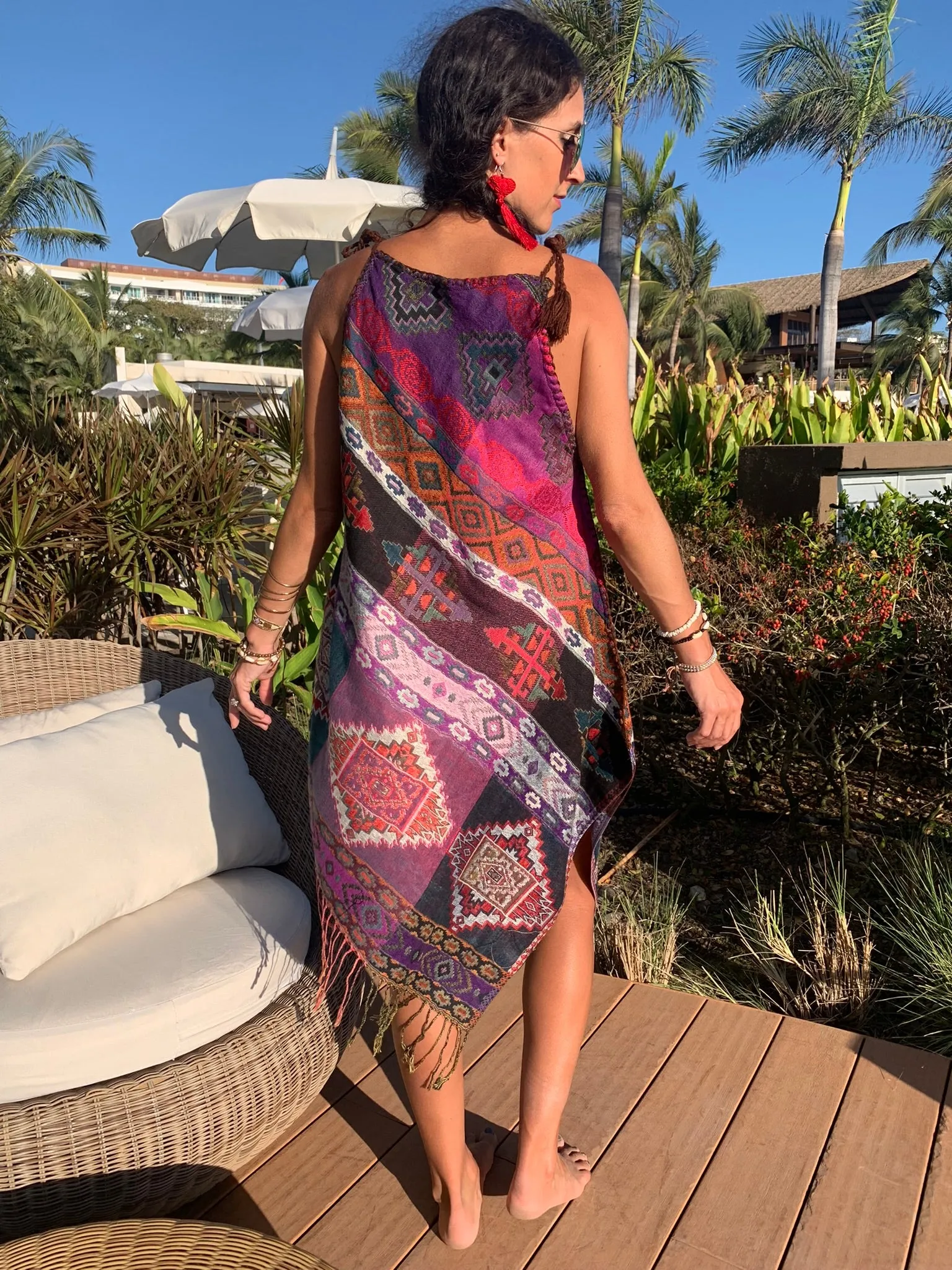 Antigua Fringed Dress