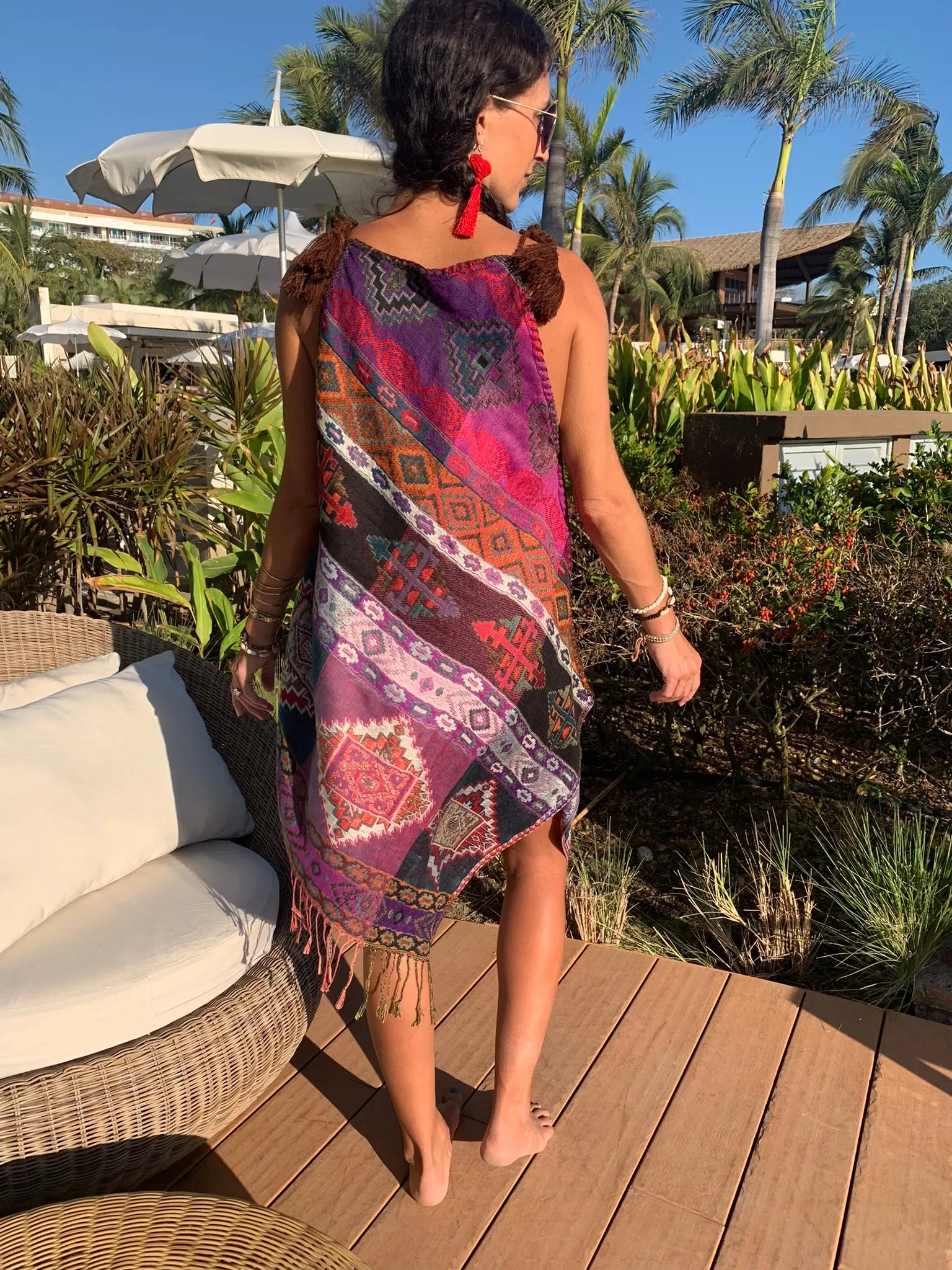 Antigua Fringed Dress