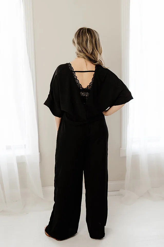 Batwing Cutout Top