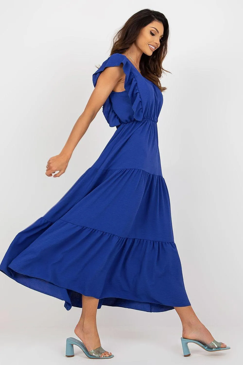 Chic Summer Sleeveless Maxi Dress by Italy Moda