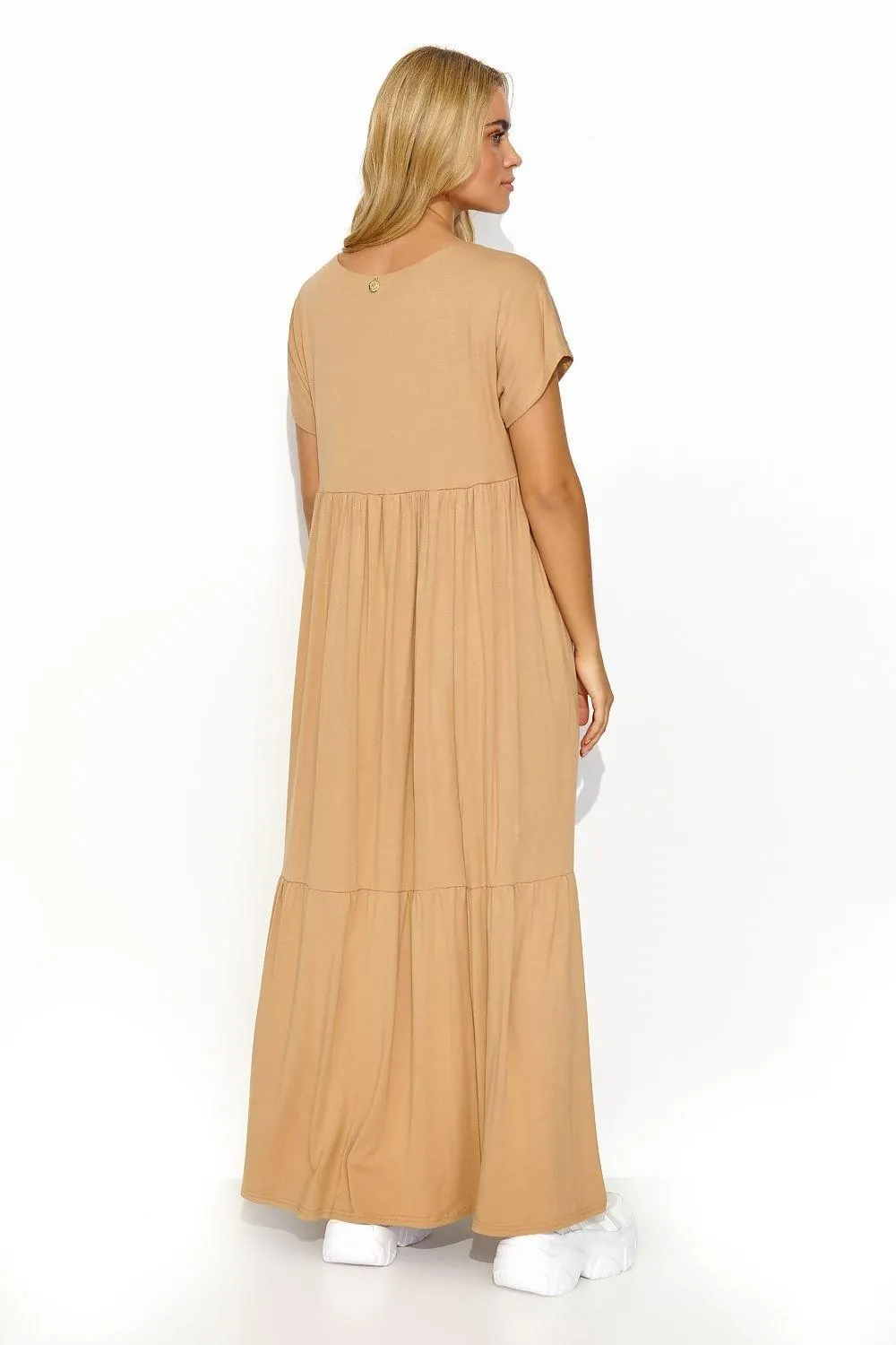 Effortlessly Chic V-Neck Maxi Dress for Casual Style
