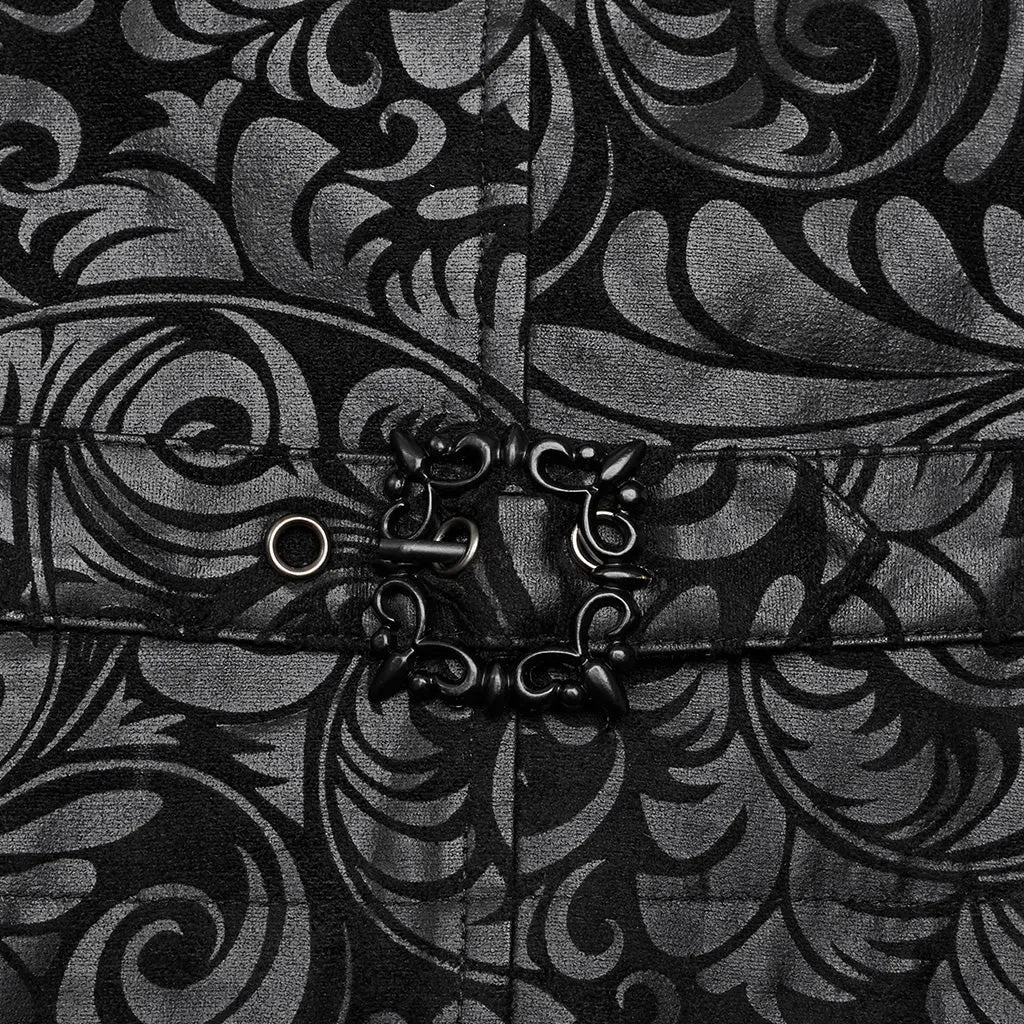 Goth printed waistcoat WY-1543MJM
