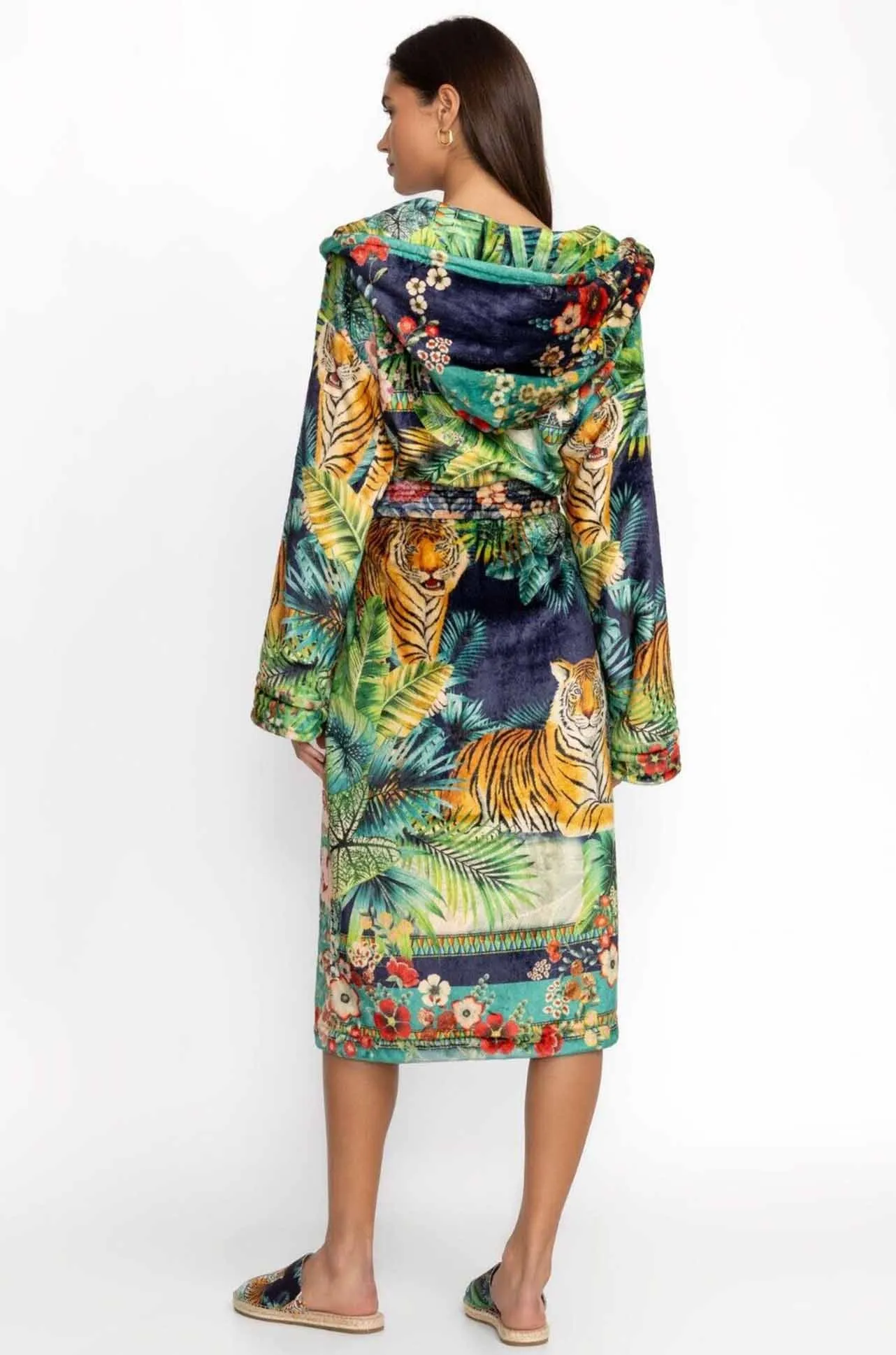 Johnny Was - Tigres Et Fleurs Cozy Robe
