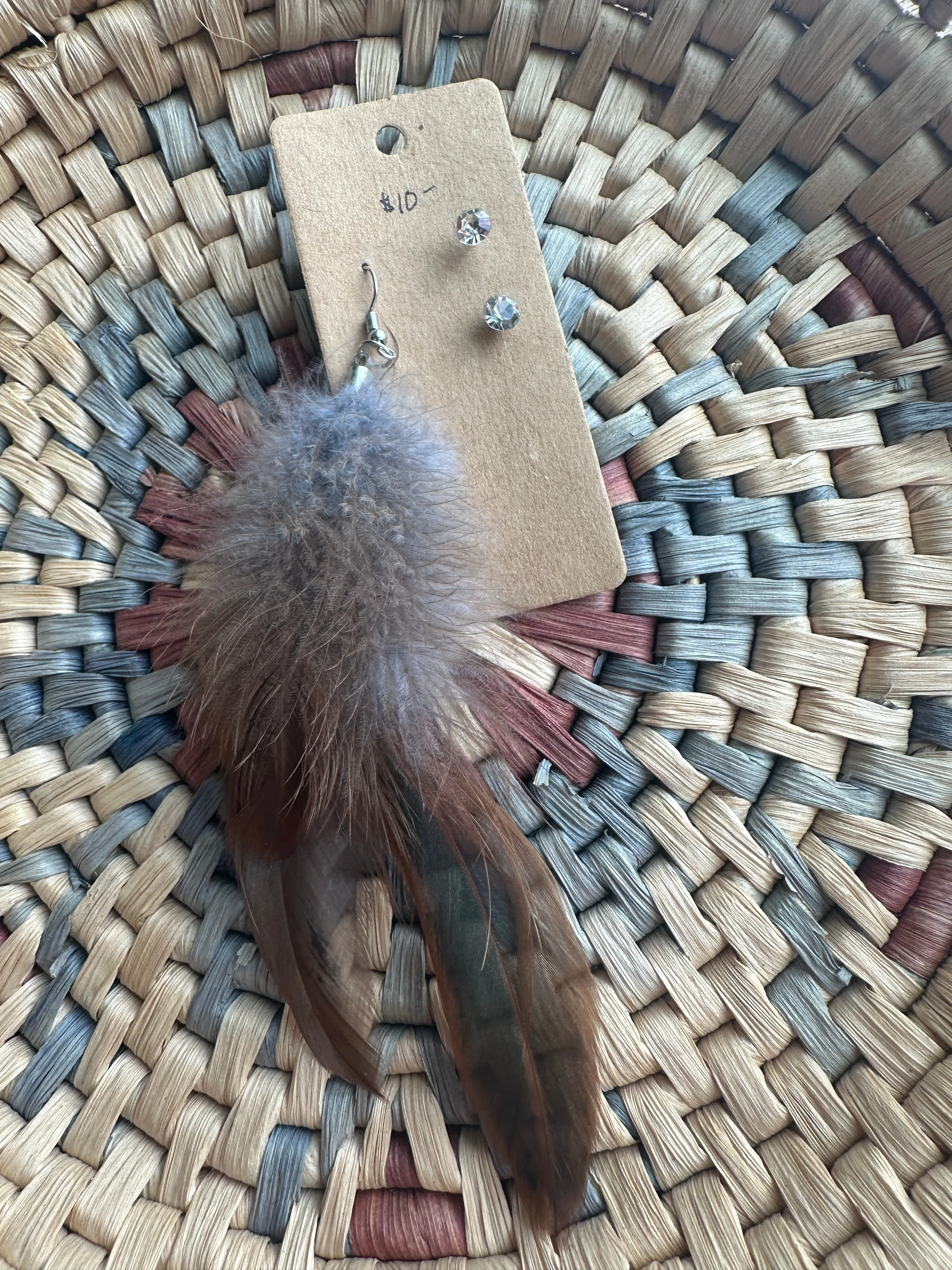 Light as a Feather Studded Earring