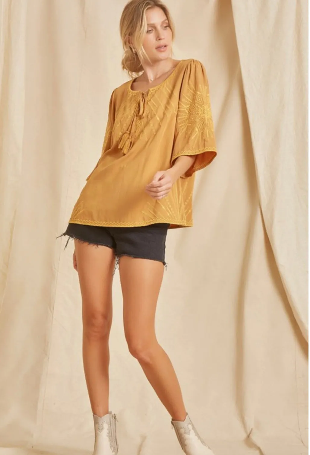 Marigold Top