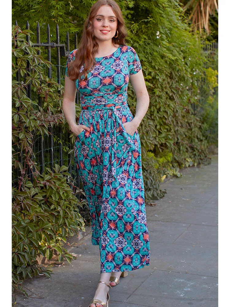 Onjenu Joni Maxi Dress Fonda Blue