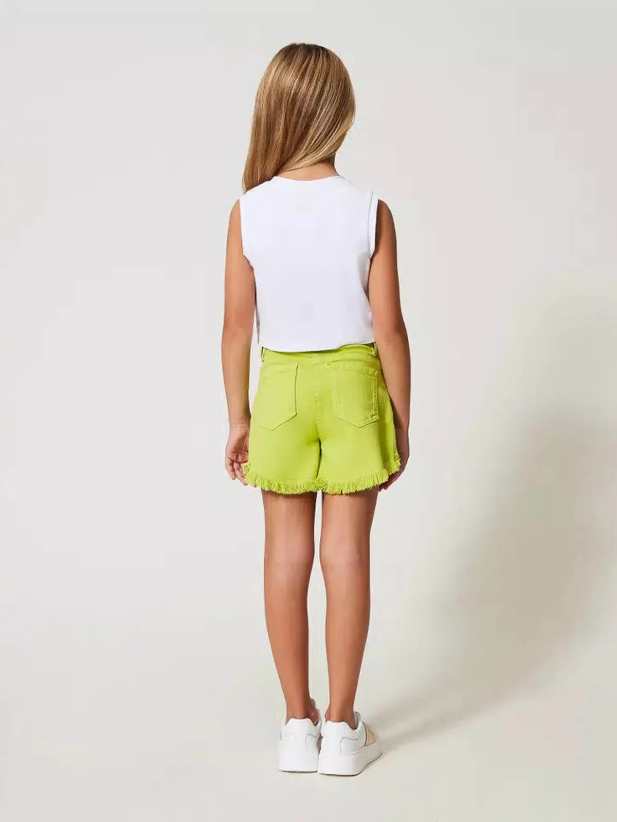 Twinset - Girls’ denim shorts-251GJ2610